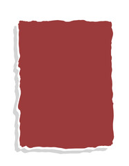 Torn paper illustration