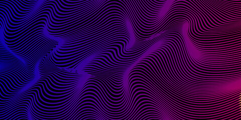 Vector Illustration of the gray pattern of lines abstract background modern vector