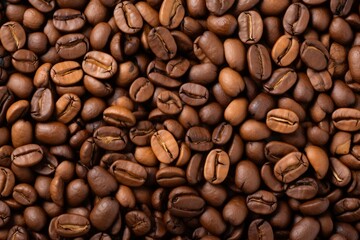 Obraz premium Rich aroma and warmth emanate from coffee beans, Generative AI