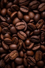 Fototapeta premium Rich aroma and warmth emanate from coffee beans, Generative AI