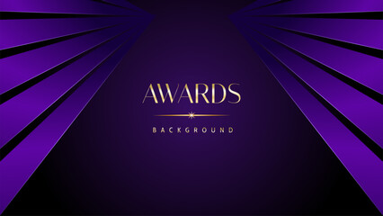 Green golden award graphic background. Elegant luxury corporate modern template. Trophy banner flyer certificate. Vector illustration design.