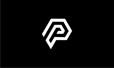 P logo vector