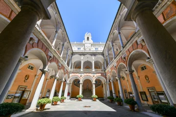 Kussenhoes Palazzo Doria Tursi - Genoa, Italy © demerzel21
