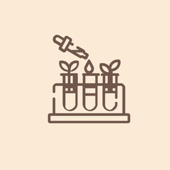 illustration icon set for biological and medical science