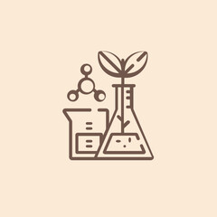 illustration icon set for biological and medical science