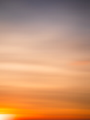 Sunset blur Orange Sky Gradient Sunrise Pastel Cloud Overlay Evening Beautiful Landscape Dawn Sunny Day Morning Cloudy Dusk Twilight Gold Sunshine wallpaperPeaceful Horizon Cloudscape Paradise Scene.