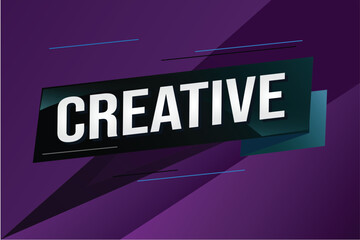 creative word concept vector illustration with lines 3d style for social media landing page, template, ui, web, mobile app, poster, banner, flyer, background, gift card, coupon, label, wallpaper	
