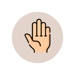 Obraz premium illustration of medical set icons such as body anatomy