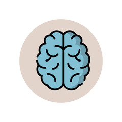 illustration of medical set icons such as body anatomy