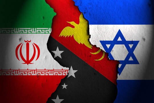 papua new guinea between iran and Israel