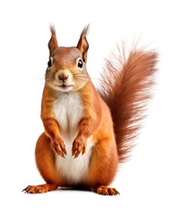 Squirrel Isolated on Transparent Background
