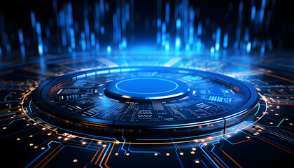 illustration high computer