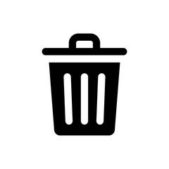 Trash bin icon