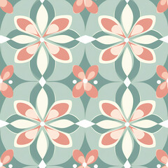 seamless floral pattern -

