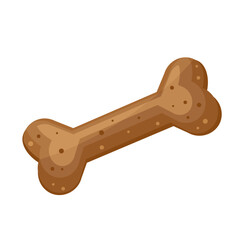 Dog chew bones isolated on white background	