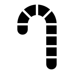 candy cane glyph icon