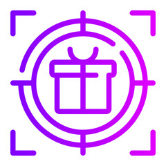 target gradient icon