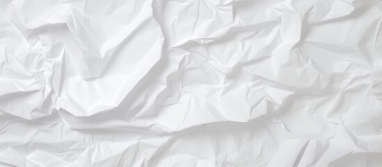 White paper, smoothed and crumpled, worn and empty, with a seamless texture.