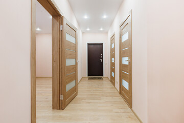 unfurnished house or apartment in bright colors