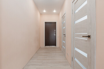 unfurnished house or apartment in bright colors