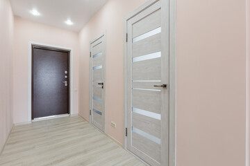 unfurnished house or apartment in bright colors