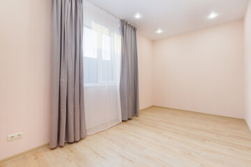 unfurnished house or apartment in bright colors