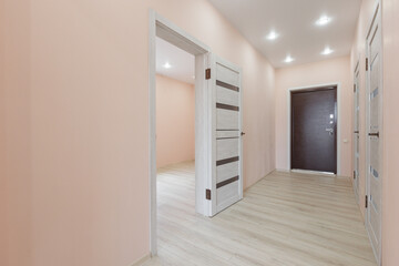 unfurnished house or apartment in bright colors