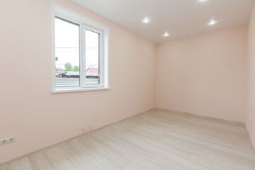 unfurnished house or apartment in bright colors