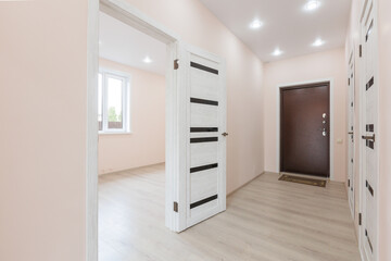 Fototapeta premium unfurnished house or apartment in bright colors