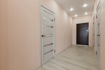 unfurnished house or apartment in bright colors