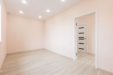 unfurnished house or apartment in bright colors