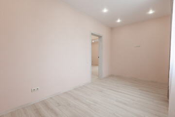 unfurnished house or apartment in bright colors