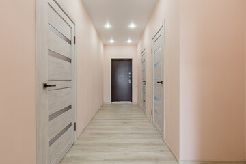 unfurnished house or apartment in bright colors