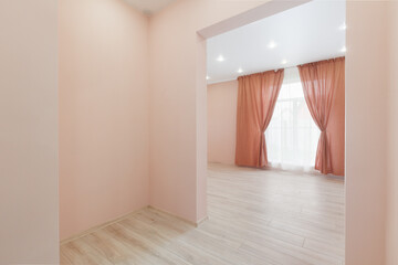 unfurnished house or apartment in bright colors