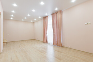 Fototapeta premium unfurnished house or apartment in bright colors