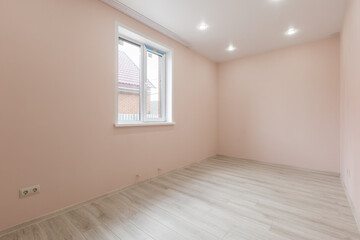 unfurnished house or apartment in bright colors