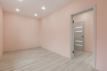 unfurnished house or apartment in bright colors