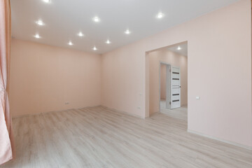 unfurnished house or apartment in bright colors