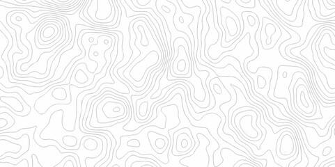 Abstract background with waves Geographic mountain relief. Abstract lines background. Contour maps. Vector illustration, Topo contour map on white background, Topographic contour lines.