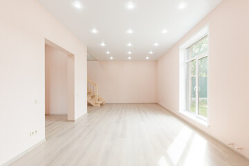 unfurnished house or apartment in bright colors