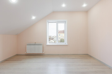 unfurnished house or apartment in bright colors