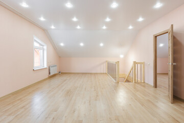 unfurnished house or apartment in bright colors