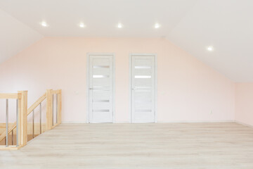 unfurnished house or apartment in bright colors