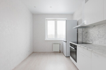 unfurnished house or apartment in bright colors