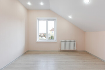 unfurnished house or apartment in bright colors
