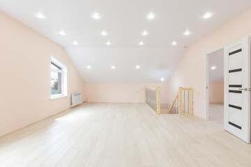 unfurnished house or apartment in bright colors