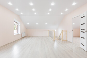 unfurnished house or apartment in bright colors
