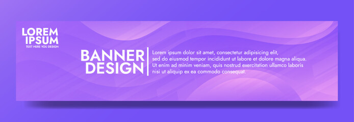Abstract purple banner color with a unique wavy design. It is ideal for creating eye catching headers, promotional banners, and graphic elements with a modern and dynamic look.