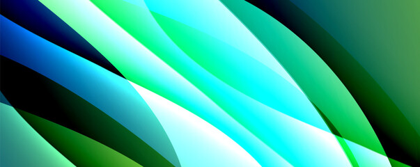 Simple fluid color gradient abstract background with dynamic wave line effect. Vector Illustration For Wallpaper, Banner, Background, Card, Book Illustration, landing page