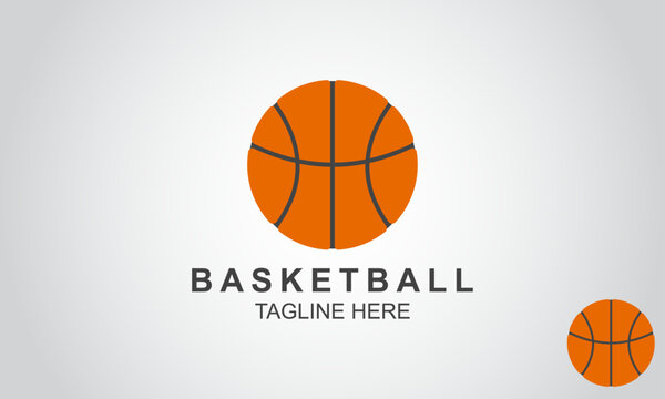 Basketball Logo Design Template. Sports Logo Design Template.